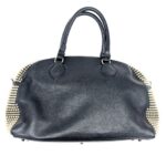 Christian Louboutin Pantettone Spiked Leather Satchel