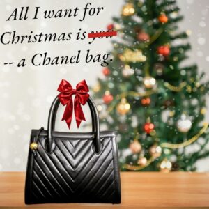 Chanel V-stitch Chevron Tote